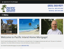 Tablet Screenshot of pacificinland.com